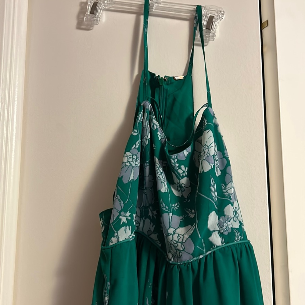 NWT EMERALD CO FREE PEOPLE FLOWER JUMPSUIT SIZE 8